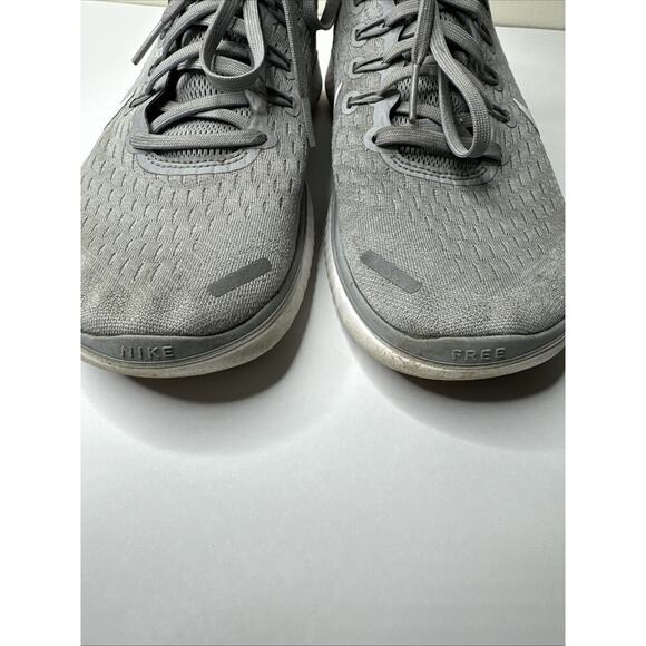 Nike Free‎ RN 2018 Wolf Grey Size 9.5 Athletic Comfy Running Exercise - Picture 3 of 11
